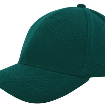 Flaschengrüne Cap Manchester als Werbegeschenk